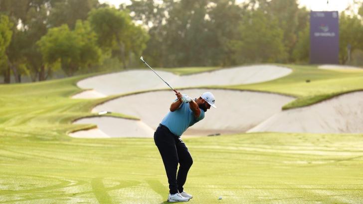 The Greg Norman-designed Earth Course has numerous large, deep sand bunkers 